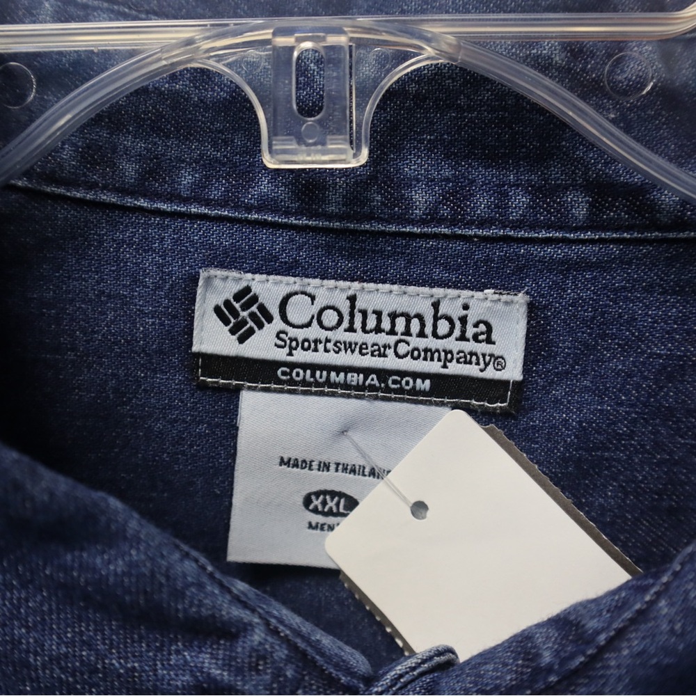 Columbia Blue Denim LSU Shirt - Picture 2 of 5